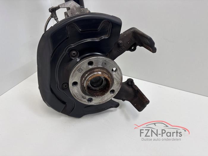 VW Polo 2G Wielophanging rechts-voor Veerpoot Fusee Compleet