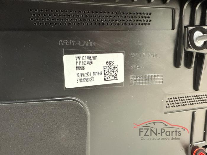 VW Tiguan 571 Achterklep Spoiler LC9X