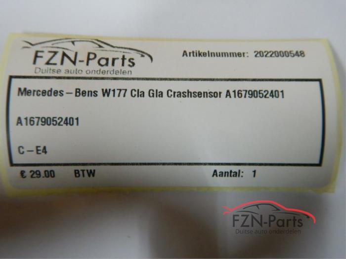 Mercedes-Benz W177 A, CLA, GLA, klasse Crashsensor