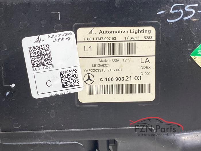 Mercedes-Benz GLE W166 Koplamp Links LED Intelligent Light system