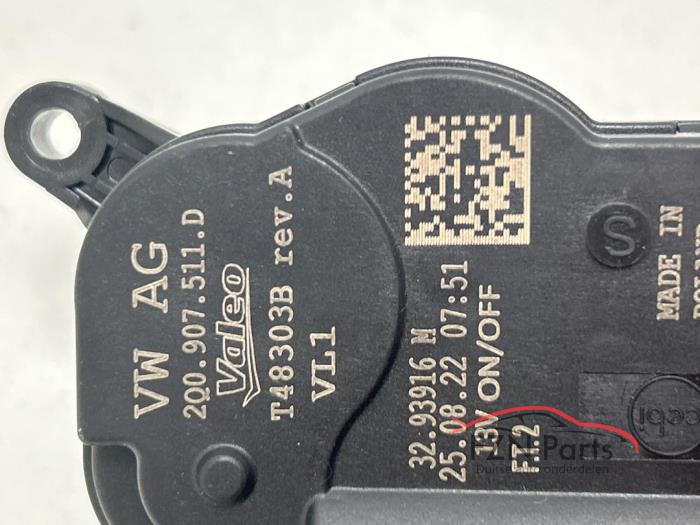 VW Touran 5TA Kachel klep motor
