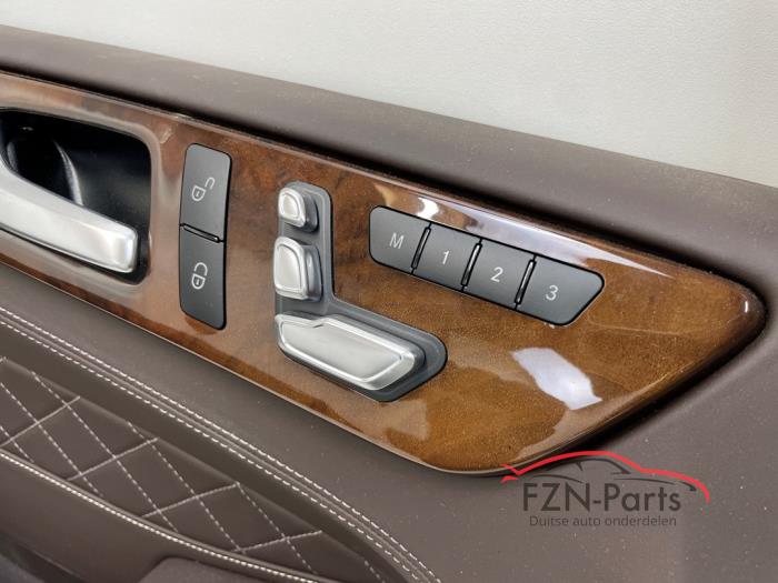 Mercedes-Benz GLE W166 Designo Interieur Compleet Bruin Dashboard