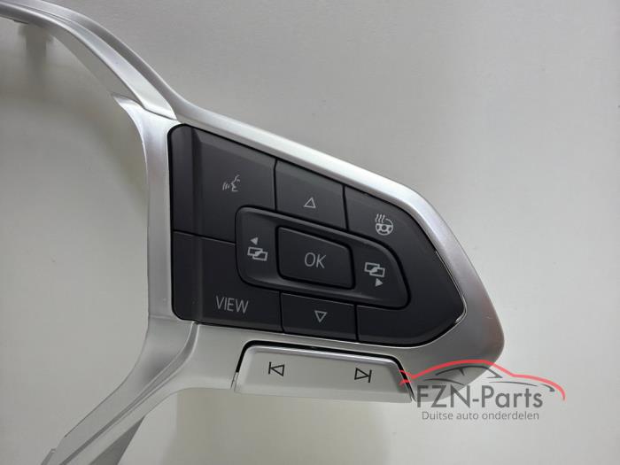 VW T-Cross 2GM Stuur Inleg + Bediening Stuurknopjes Acc View Verwarmbaar