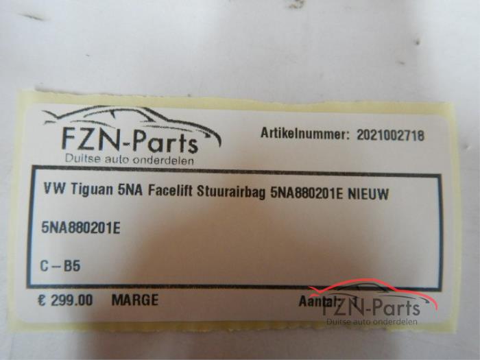 VW Tiguan 5NA Facelift / VW Golf 8 Stuurairbag