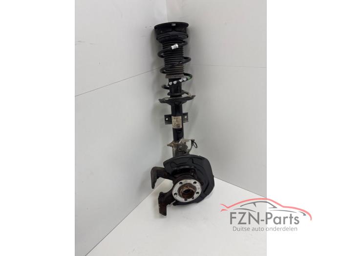 VW Polo 2G Wielophanging Links-voor Veerpoot Fusee Compleet