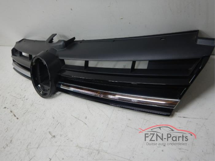 VW Golf 7 Facelift grille Chrome Hoogglans Zwart ACC