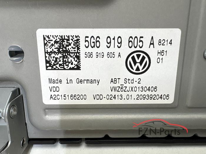 VW Golf 7 Facelift Navigatie display scherm
