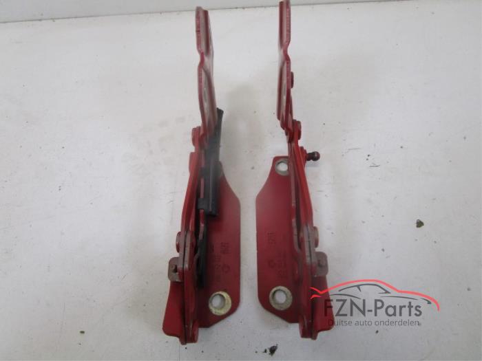 VW Caddy 2K5 Motorkapscharnieren Set Links en rechts Rood
