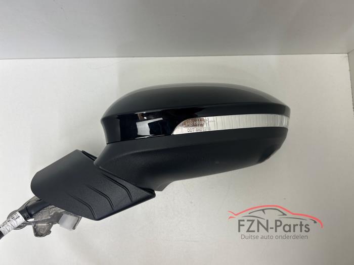VW Golf 8 Facelift Zij buiten spiegel Links LY9T Side-assist inklapbaar Camera