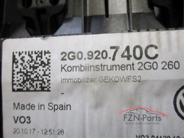 VW Polo 2G Kilometer teller unit
