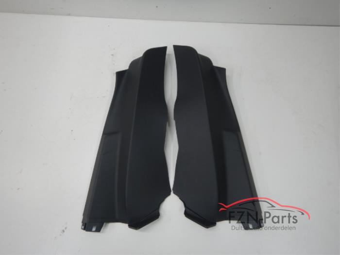 VW Tiguan 5NA Zijpanelen Achterbank Plastic Set Zwart L+R