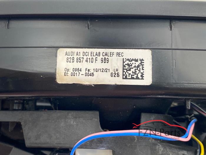 Audi A1 82A Zij, Buiten spiegel Rechts Inklapbaar
