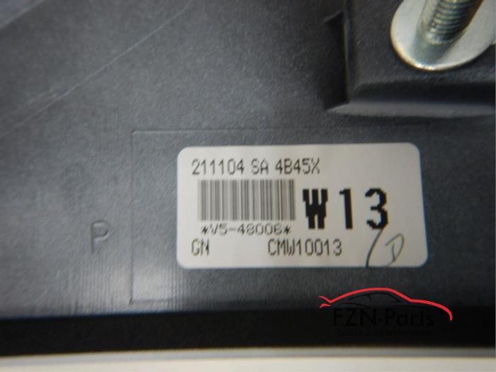 Mitsubishi Outlander Achterkleplijst