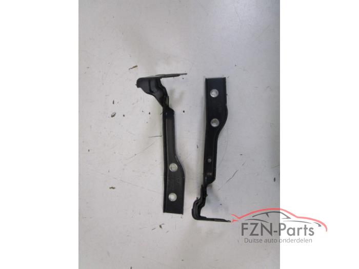 VW Polo 6R Motorkapscharnieren set L+R zwart