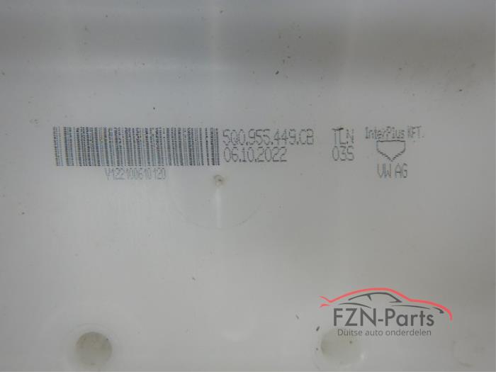 VW Golf 8 5H RVS Ruitenvloeistof Tank inclusief pompje