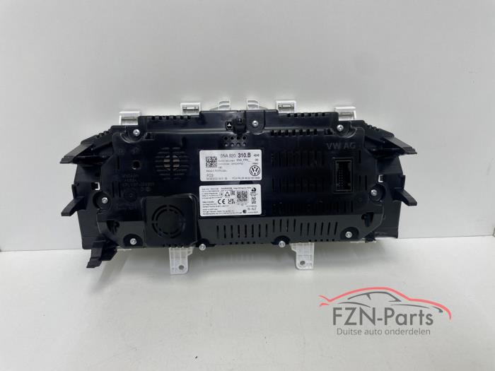 VW Touran 5TA Digitale kilometerteller Digital dash tacho
