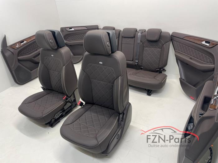 Mercedes-Benz GLE W166 Designo Interieur Compleet Bruin Dashboard