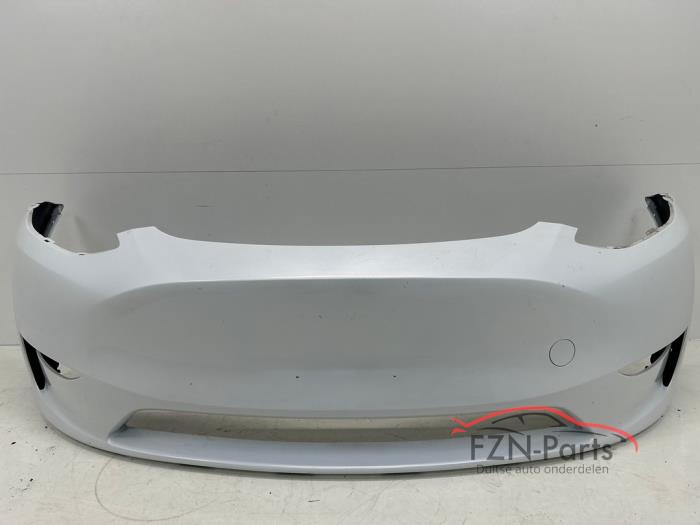 Tesla Model Y Voorbumper Parelmoer Wit