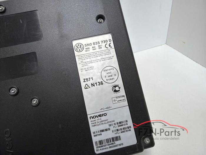 VW Tiguan 5N0 Regelapparaat Multi Media