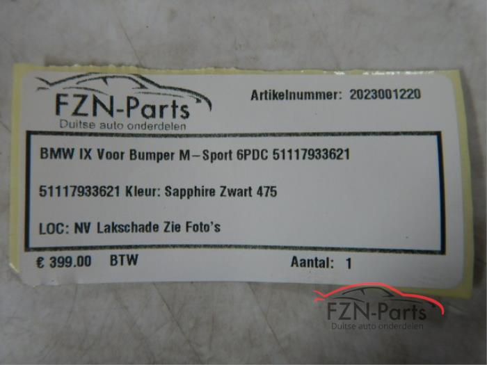 BMW IX Voorbumper M-Sport 6PDC