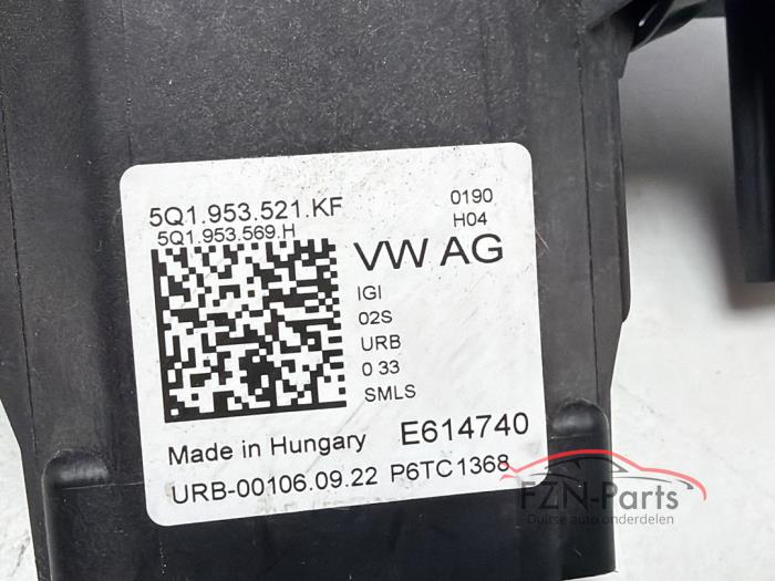 VW Touran 5TA Stuurkolom Combischakelaar Sleepring