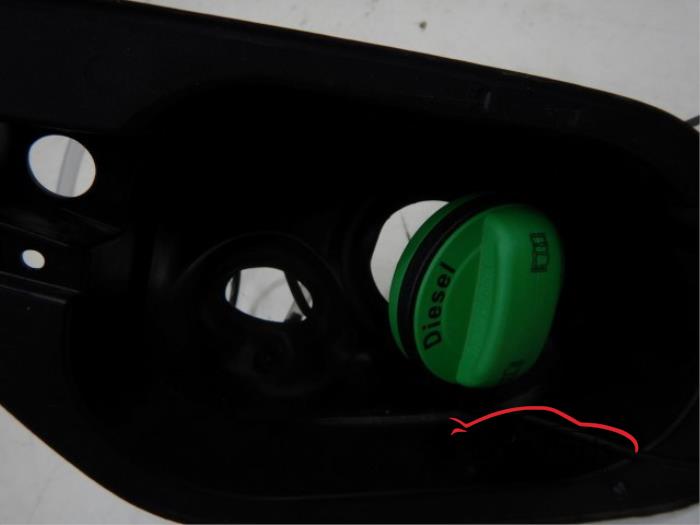 VW Golf 7 Tankklep tank klep LC5B