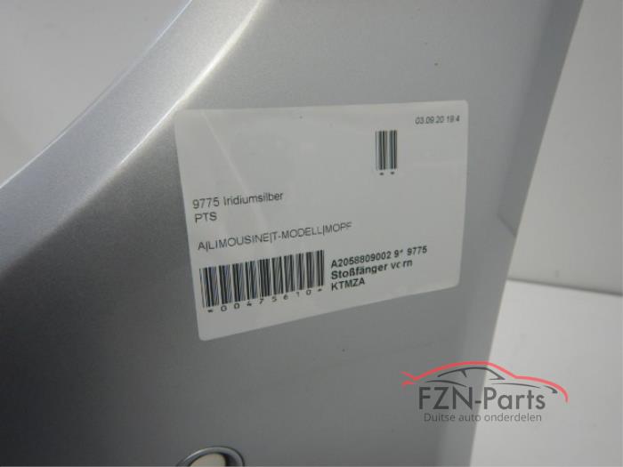 Mercedes-Benz C-Klasse W205 Facelift Voorbumper 6PDC