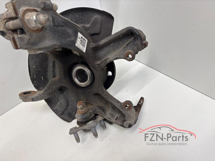 VW Polo 2G Wielophanging Links-voor Veerpoot Fusee Compleet