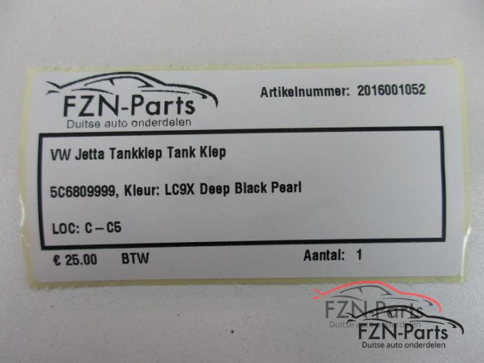 VW Jetta Tankklep Tank Klep