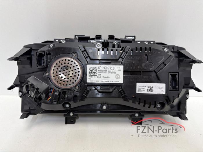 VW Golf 7 E-Golf Digitale Teller Kilometerteller Virtual cockpit