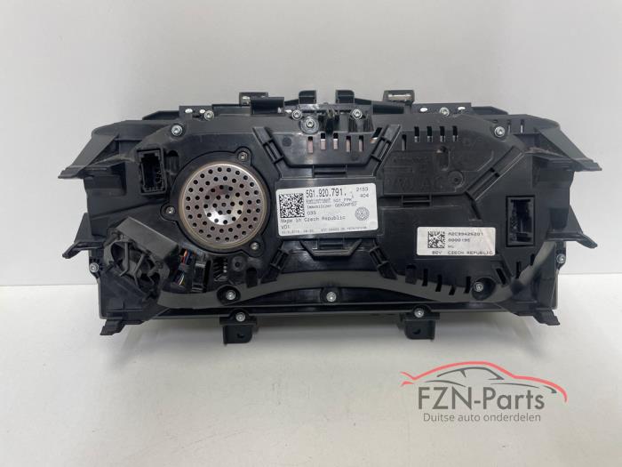 VW Golf 7 Kilometer teller Digitaal Virtual cockpit tacho