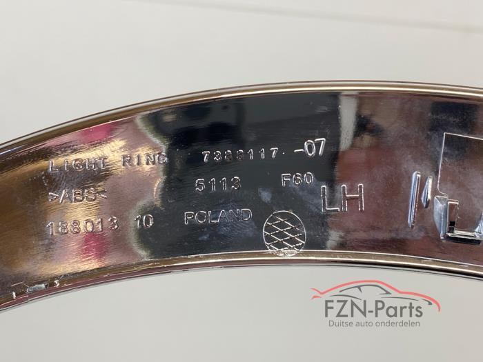 MINI Countryman F60 Koplamp Sierringen Chrome Set