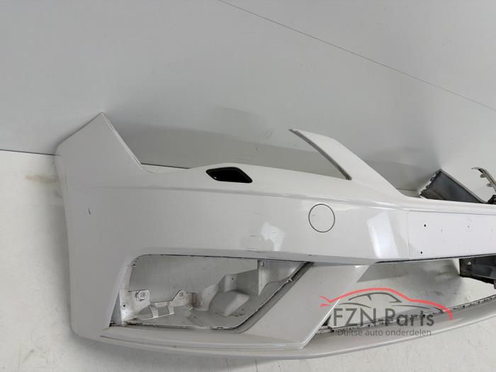 Seat Leon 5F Facelift Voorbumper Wit KLS
