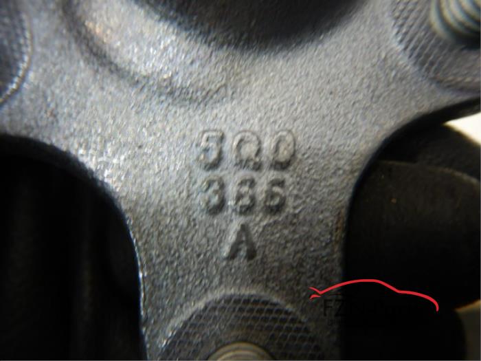 VW Golf 7 5G Fusee kogel Draagarm rechts