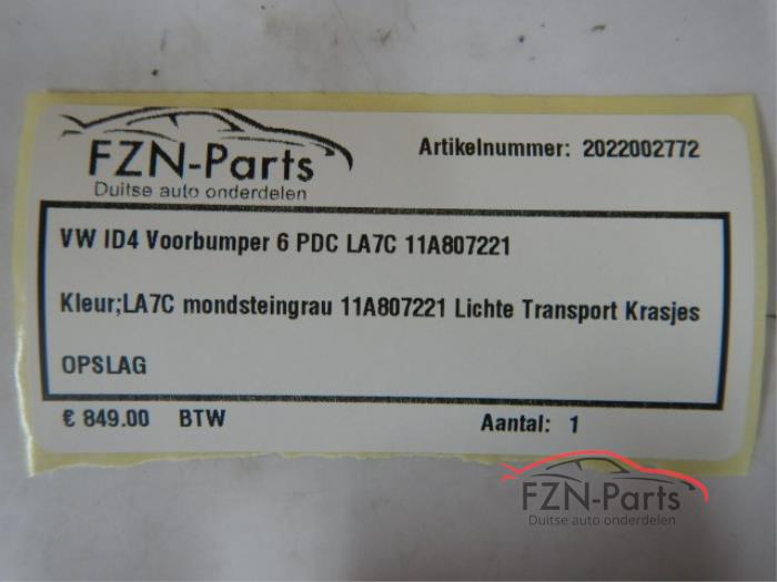VW ID4 Voorbumper 6PDC LA7C