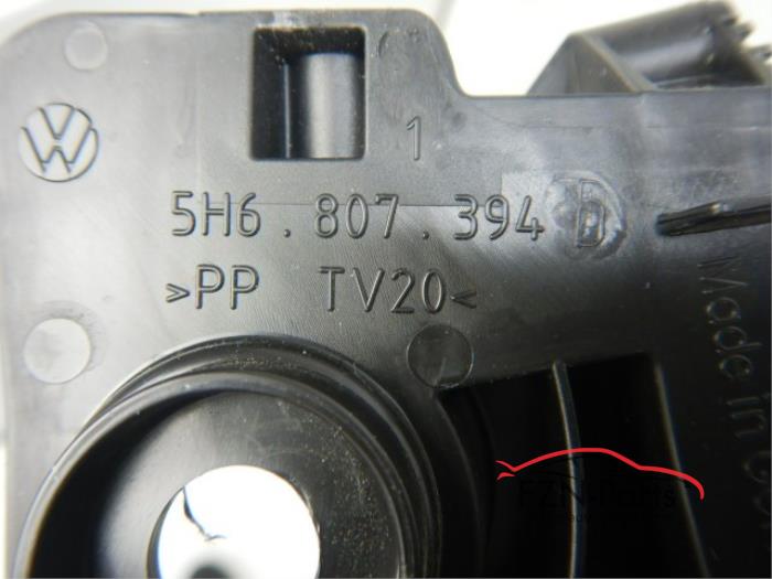 VW Golf 8 Bumpergeleider Set Achterbumper