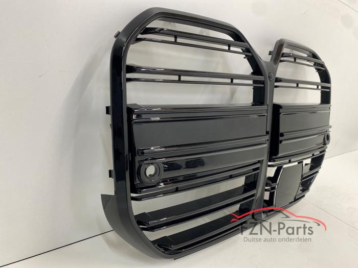 BMW 4-Serie Grancoupe G26 Grille Hoogglans zwart ACC