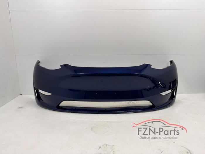 Tesla Model Y Voorbumper Deep Blue Metallic