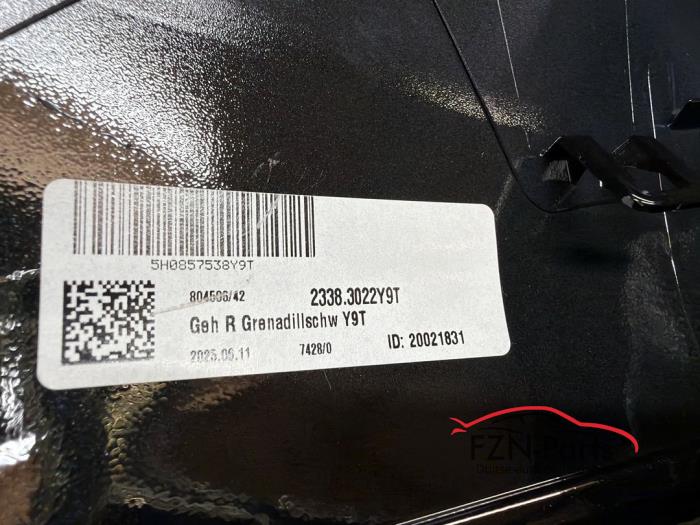 VW Golf 8 Spiegelkap Rechts LY9T