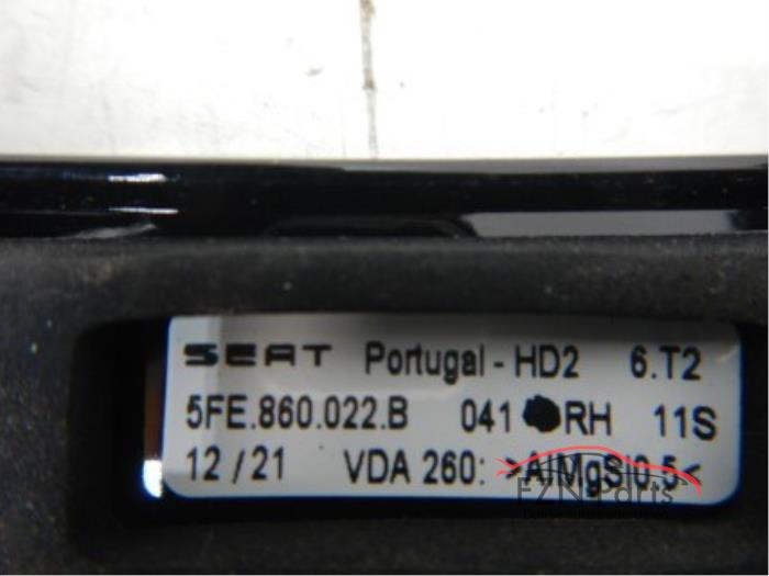 Seat Leon Sportstourer 5FE Dakrails Dakdragers Hoogglans zwart