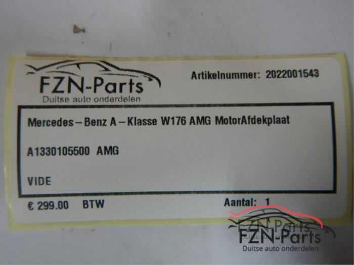 Mercedes-Benz A-Klasse W176 AMG Motorafdekplaat