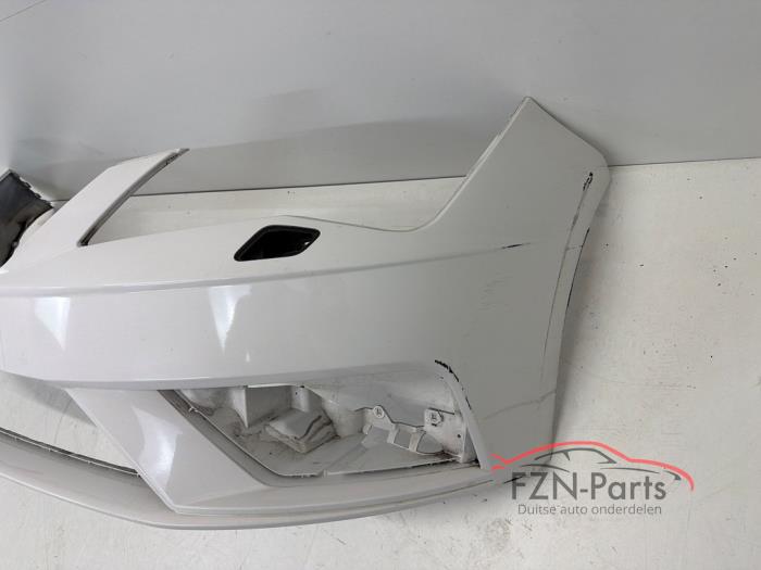 Seat Leon 5F Facelift Voorbumper Wit KLS