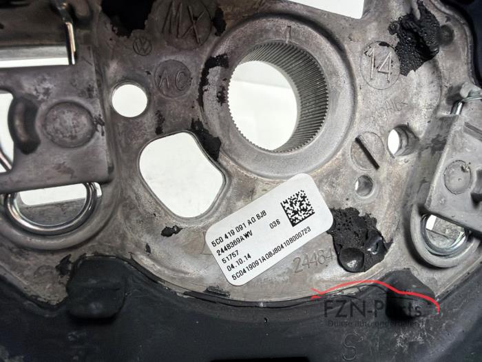 VW Up! 1S0 Stuurwiel Zwarte Stiksel