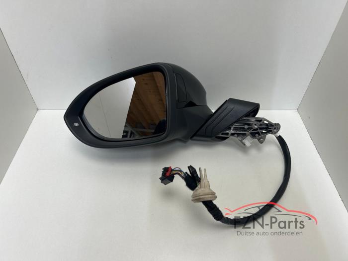 VW Golf 8 Facelift Zij buiten spiegel Links LY9T Side-assist inklapbaar Camera