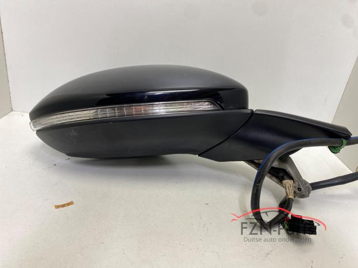 VW Golf 7 5G Zij buiten spiegel Zwart LC9X Compleet