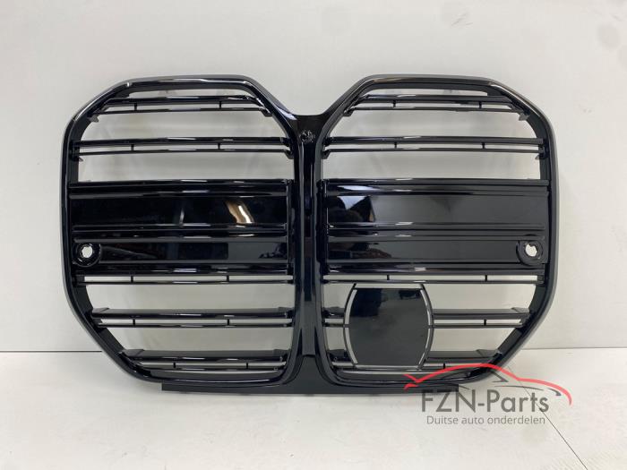 BMW 4-Serie Grancoupe G26 Grille Hoogglans zwart ACC