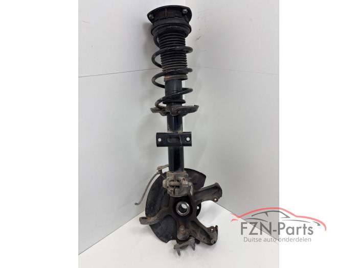 VW Polo 2G Wielophanging Links-voor Veerpoot Fusee Compleet