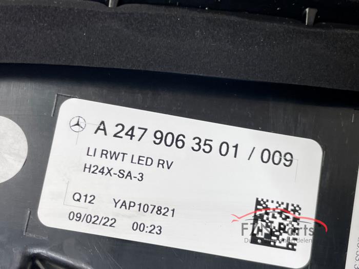 Mercedes-Benz H247 GLA-klasse achterlicht Links achterklep