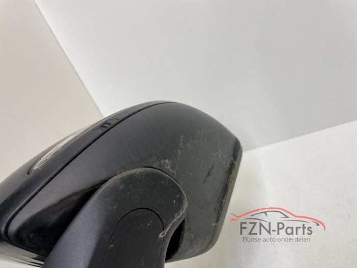 Mercedes-Benz H247 GLA-klasse Zij buiten spiegel Links Zwart Inklapbaar Dimmend
