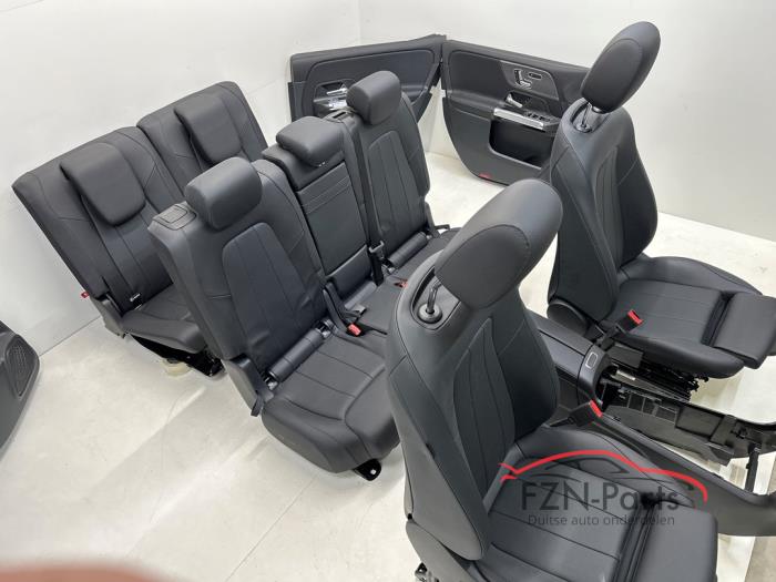 Mercedes-Benz GLB-Klasse Interieur Bekleding set Compleet 7-Zits Leer Zwart